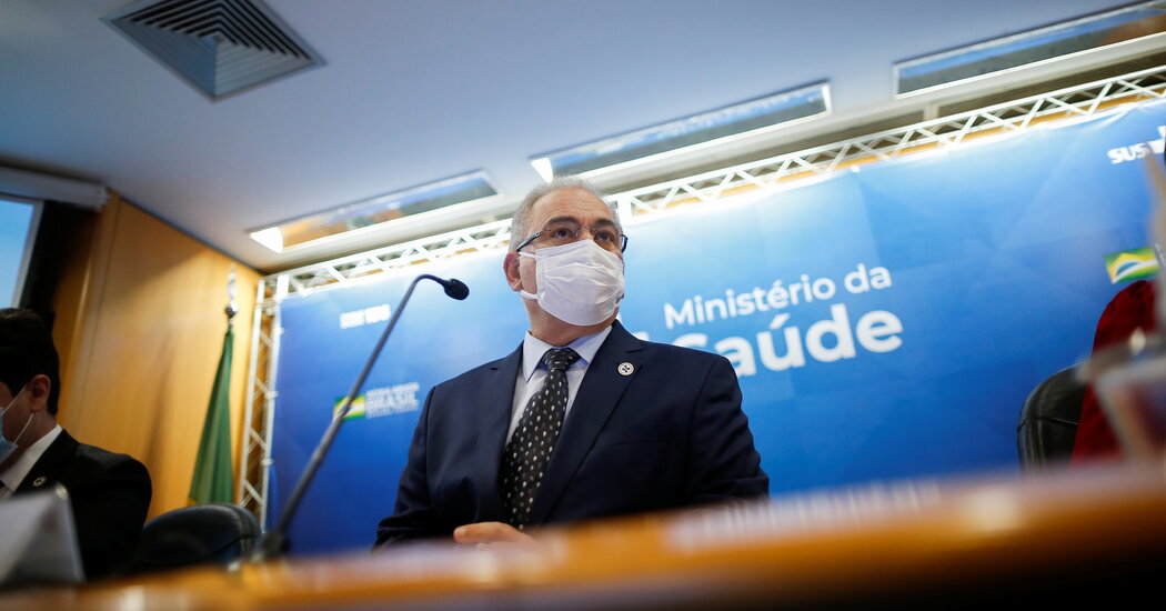 Brazil's Health Minister Tests Positive for Covid at U.N.