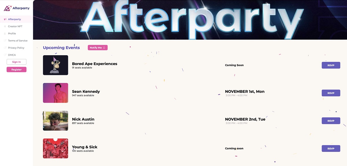 Afterparty raises $3M so creators can share NFT social tokens with fans