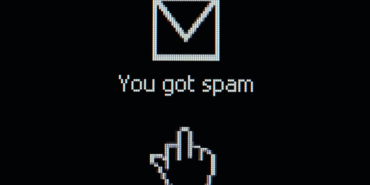 A grim milestone: I maxed out the number of spammy addresses Gmail can block
