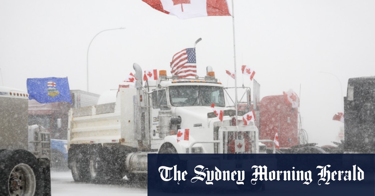 “‘Freedom Convoy’ vaccine-mandate protests reach from Canada to Canberra to Europe
