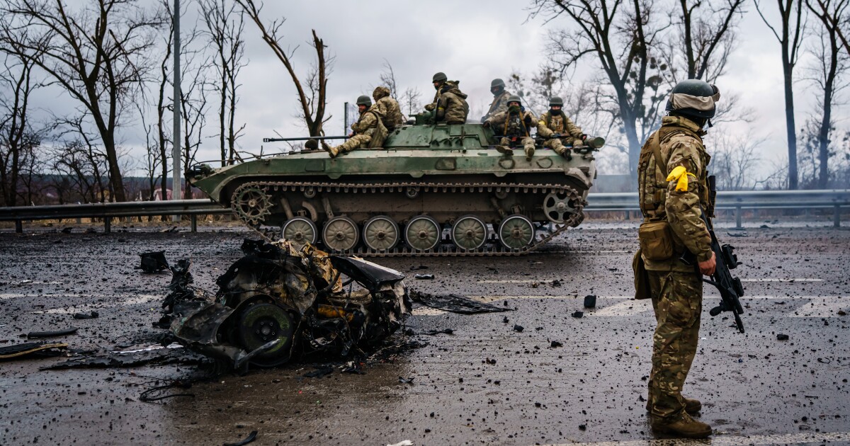 Scattered corpses. A rain of rockets. A week inside Russia's war against Ukraine