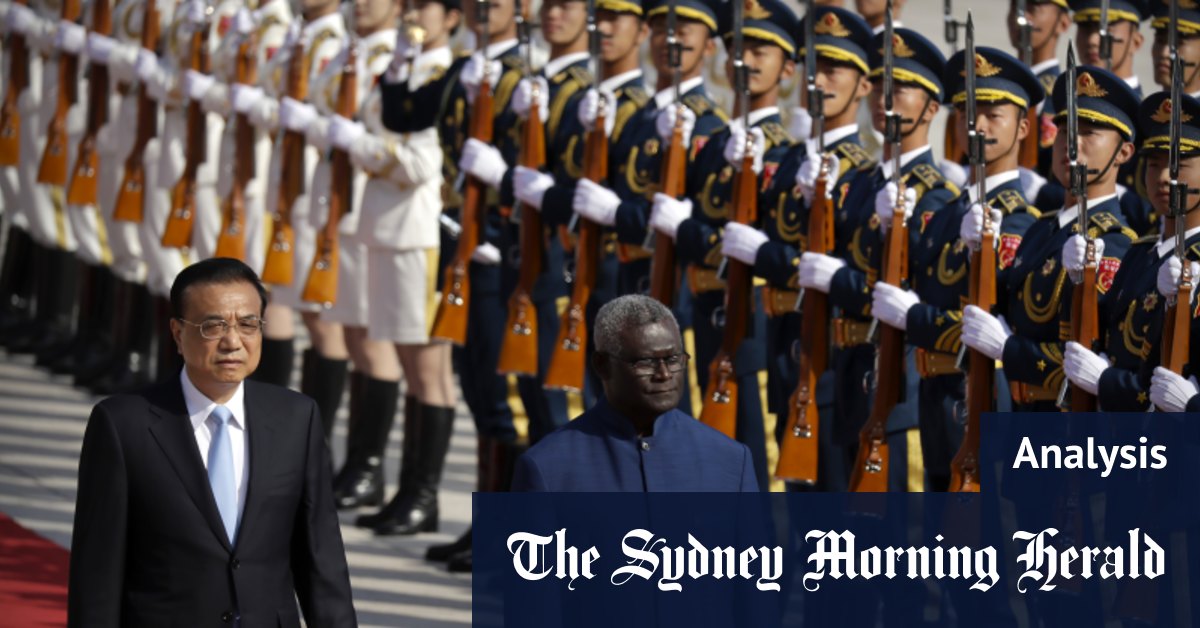 China’s Solomons deal is a clear setback for Australia