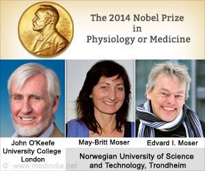 Nobel Prize 2014 for Medicine Goes to Trio for Discovering Brain