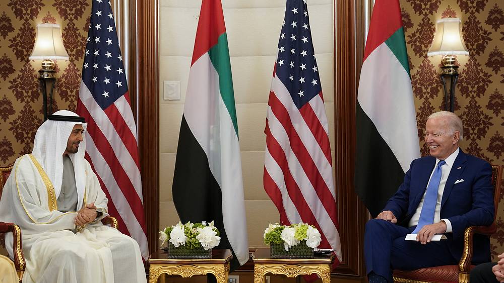 US President Biden meets with heads of Gulf states growing cautious about Iran