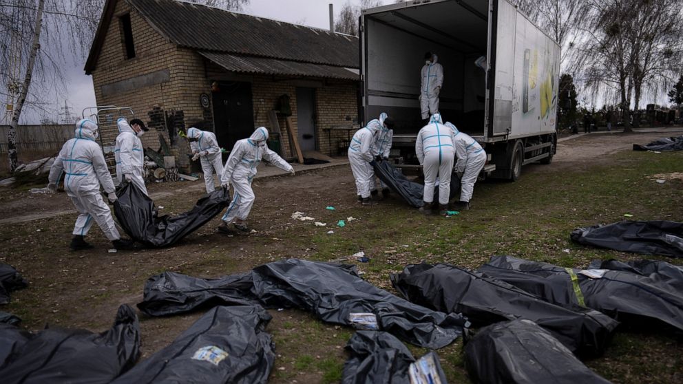 Nations discuss coordinating Ukraine war crimes probes