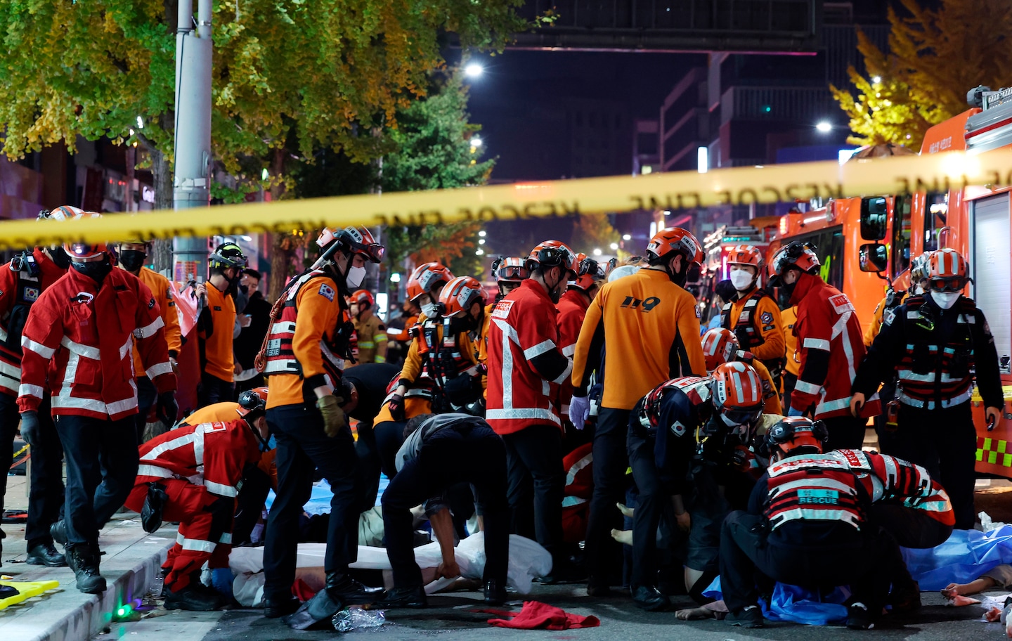 Officials: 120 dead after Halloween crowd surge in Seoul