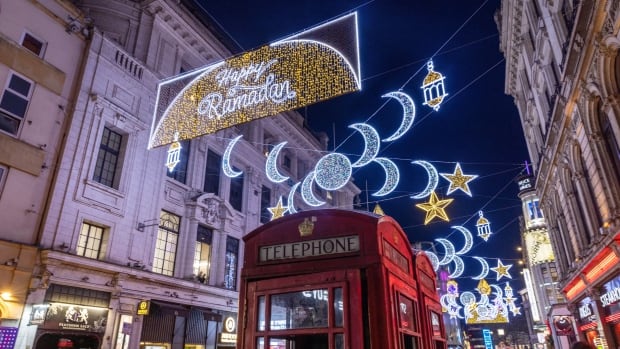 London's West End lit up in 'surreal moment' to celebrate Ramadan