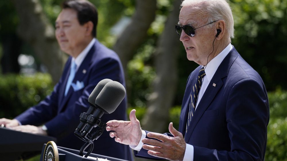 Biden gives stark warning to Pyongyang as US and South Korea agree nuclear strategy