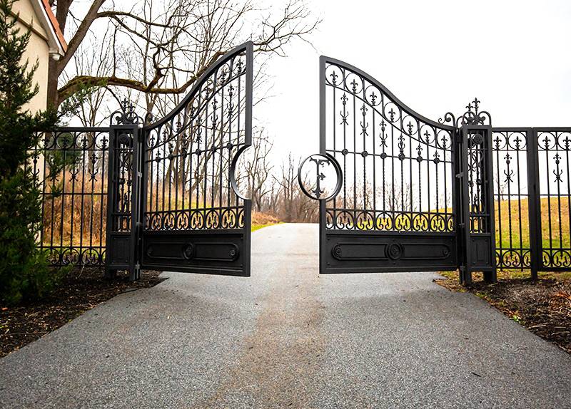 Timeless Beauty of Wrought Iron Gates
